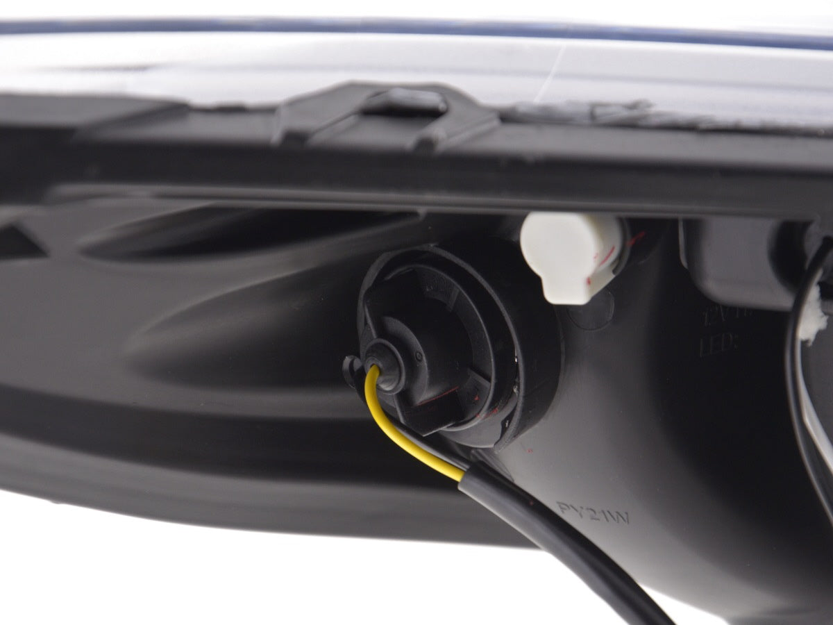 Scheinwerfer Set Daylight LED Tagfahrlicht Peugeot 207 06- schwarz für Rechtslenker Scheinwerfer Set Daylight LED Tagfahrlicht Peugeot 207 06- schwarz für Rechtslenker